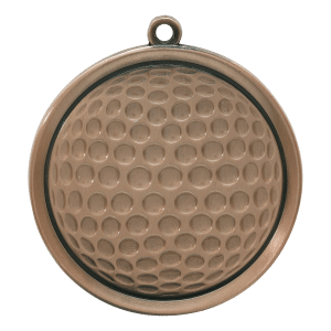 2" Golf Medal