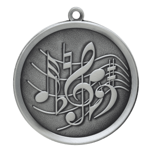 2" Music Medal