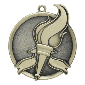 2" Victory Torch Medal