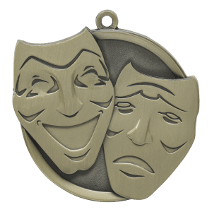 2" Drama Medal