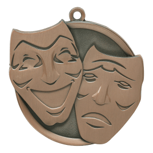 2" Drama Medal