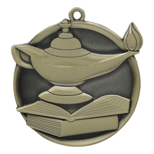 2" Lamp of Knowledge Medal