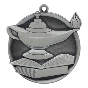 2" Lamp of Knowledge Medal
