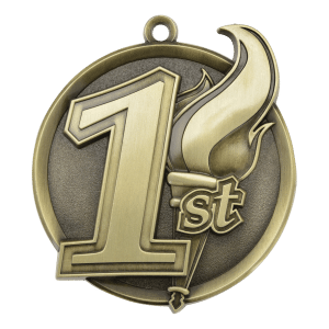 2" 1st Place Medal