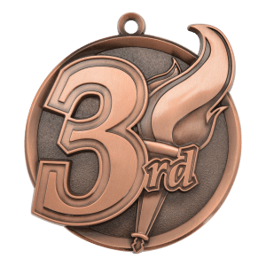 2" 3rd Place Medal