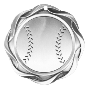3" Baseball Medal