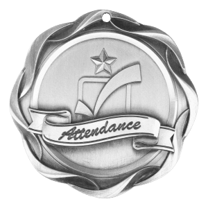 3" Attendance Medal