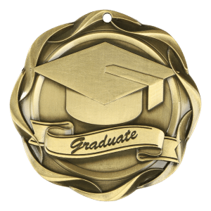 3" Graduate Medal