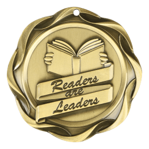 3" Readers are Leaders Medal
