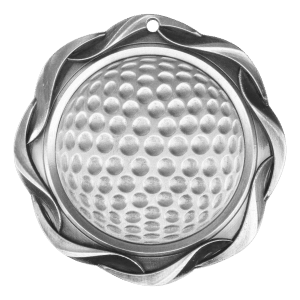 3" Golf Medal