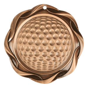 3" Golf Medal