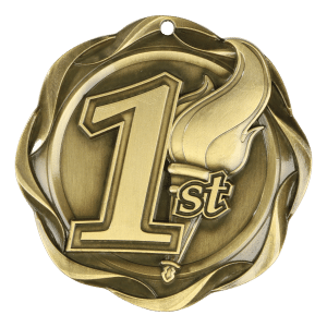 3" 1st Place Medal