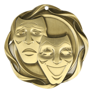 3" Drama Medal