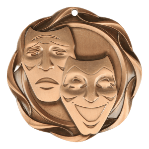 3" Drama Medal