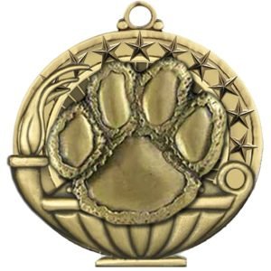 2" Paw Medal