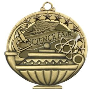 2" Science Fair Medal