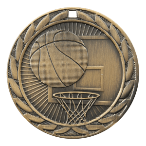 2" Basketball Medal