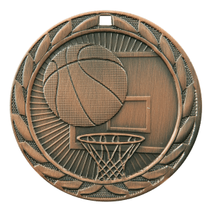 2" Basketball Medal