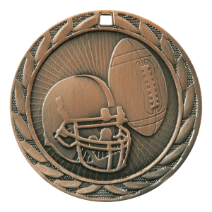2" Football Medal