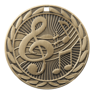 2" Music Medal