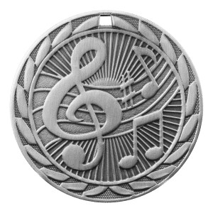 2" Music Medal