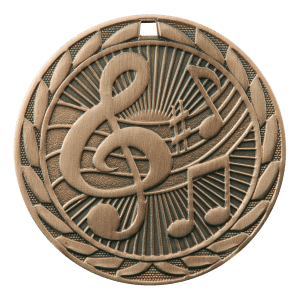 2" Music Medal