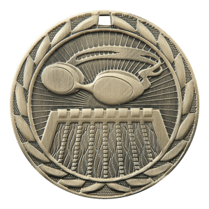 2" Swimming Medal