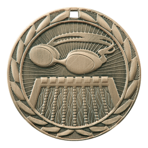 2" Swimming Medal