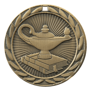 2" Lamp of Knowledge Medal