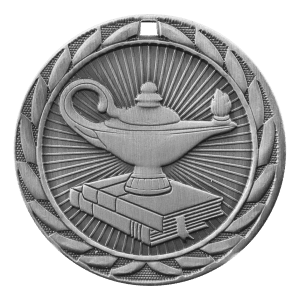 2" Lamp of Knowledge Medal