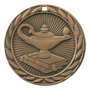 2" Lamp of Knowledge Medal