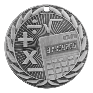 2" Math Medal