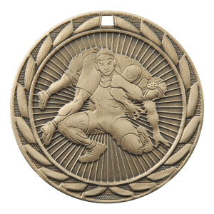 2" Wrestling Medal