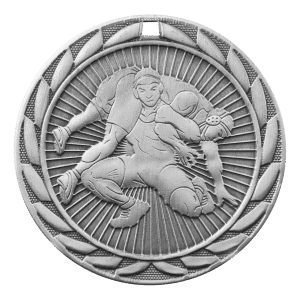 2" Wrestling Medal