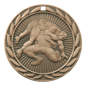 2" Wrestling Medal