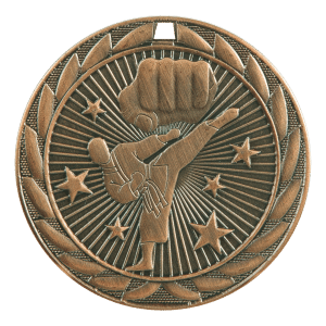 2" Karate Medal