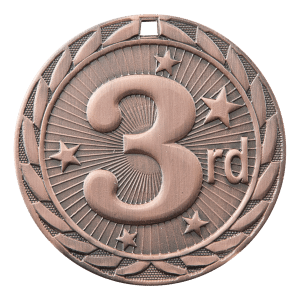 2" 3rd Place Medal