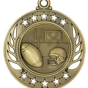 2-1/4" Football Medal