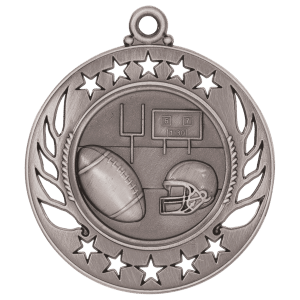 2-1/4" Football Medal