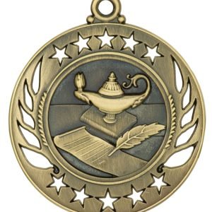 2-1/4" Lamp of Knowledge Medal