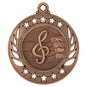 2-1/4" Music Medal