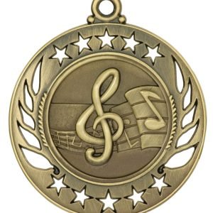 2-1/4" Music Medal