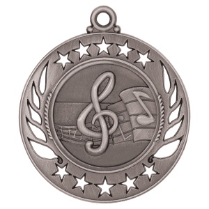 2-1/4" Music Medal