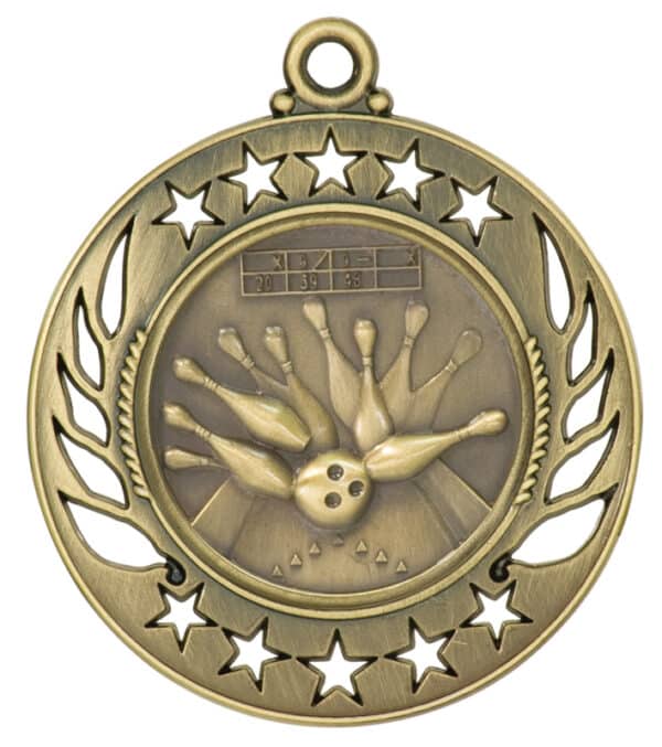 Galaxy Series Medals w/Neck Ribbon - 2-1/4"