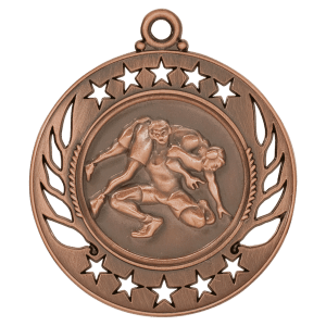 2-1/4" Wrestling Medal