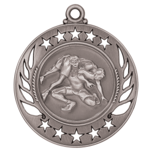 2-1/4" Wrestling Medal