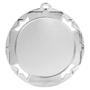 Bright Crown Insert Medal (2-3/4")