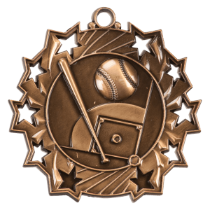 2.25" Baseball Medal