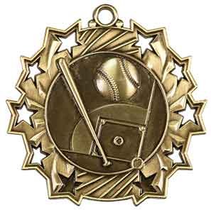 2.25" Baseball Medal