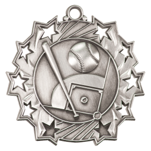 2.25" Baseball Medal